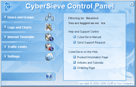 Internet Filter software
